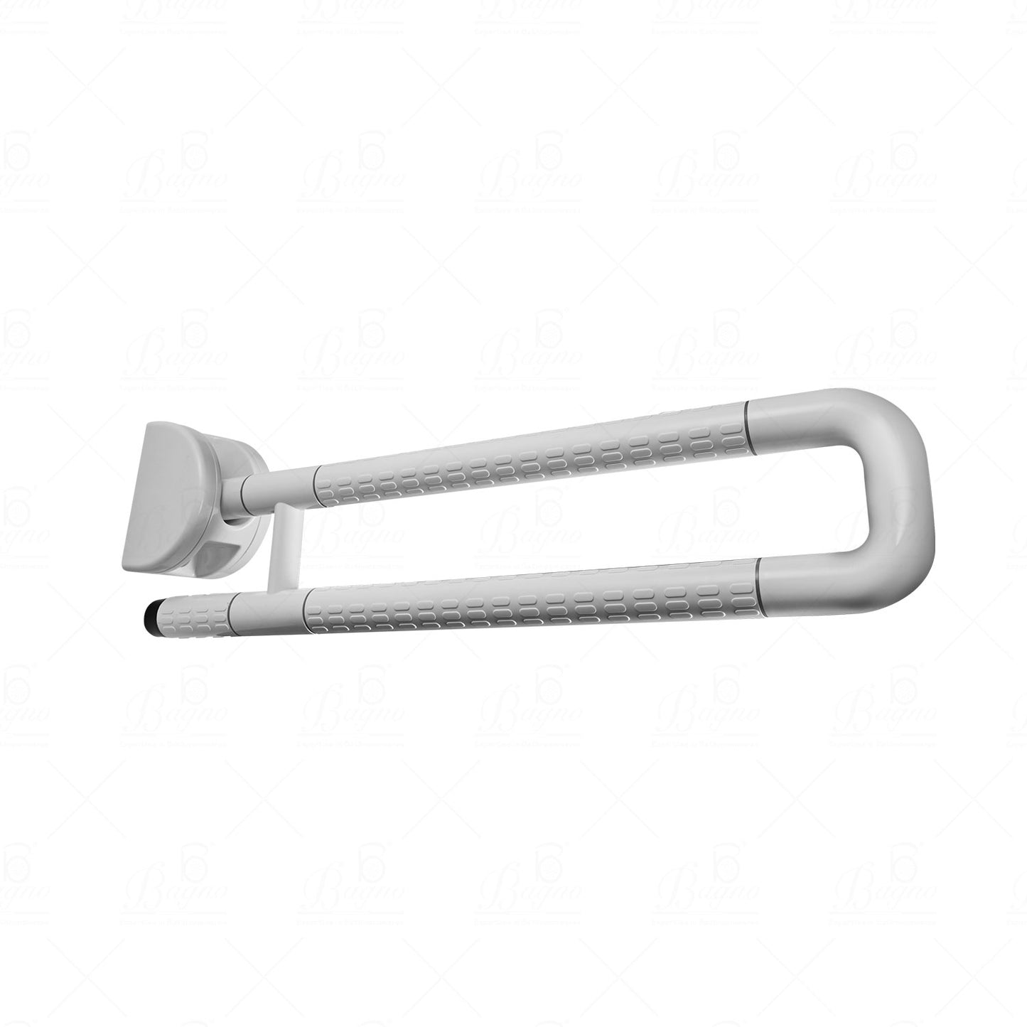 B BAGNO premium quality pvc hydraulic safety bar 90° rotation angle, anti slip grip wall mounted safety bar 8881