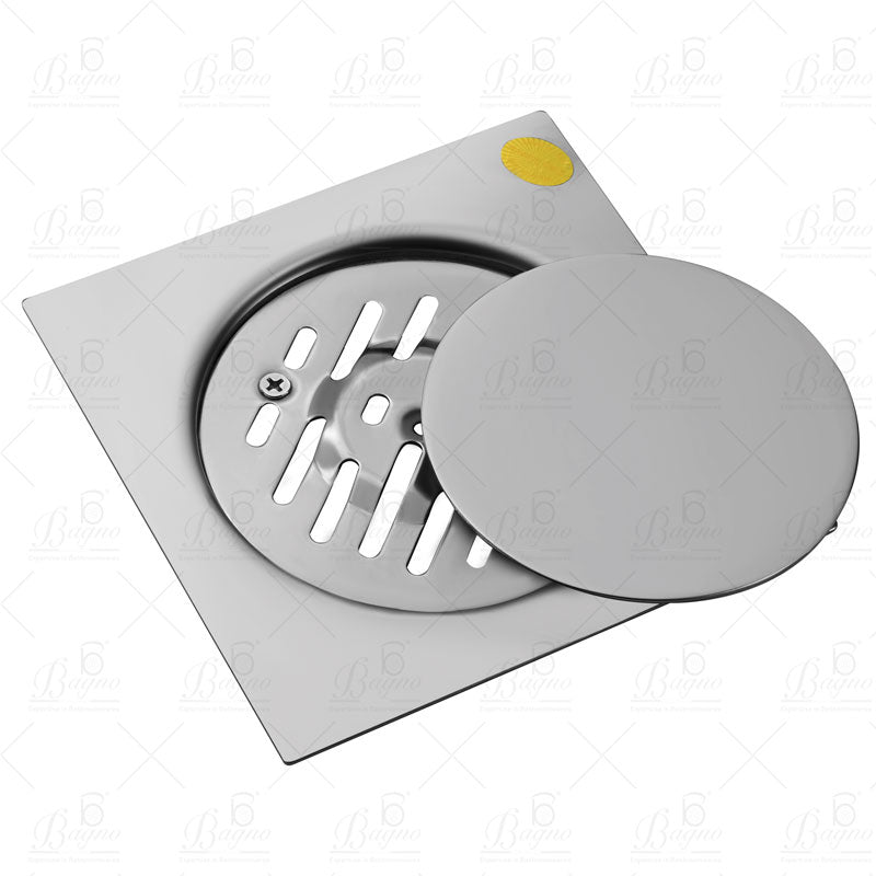 B BAGNO Floor Drain FDB Stainless Steel Heavy Duty