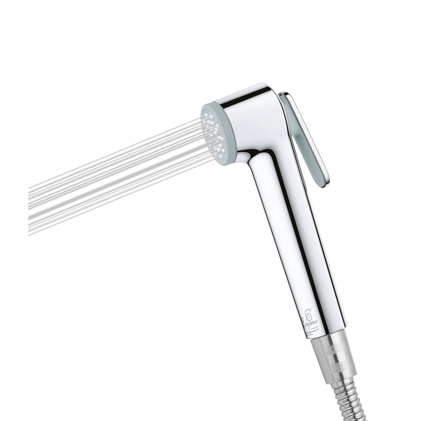 B BAGNO Shattaf Set SF01C Bidet Sprayer For Toilet With 120 Cm Stainless Steel Bidet Hose