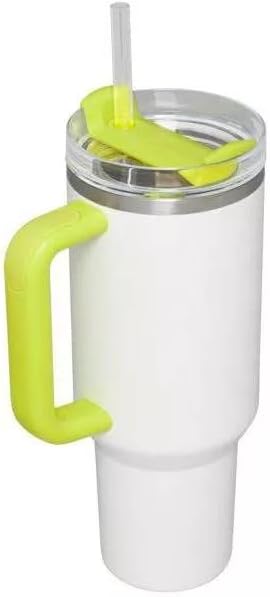 Stanley 40oz Stainless Steel H2.0 Flow State Quencher Tumbler Frost/Electric Yellow