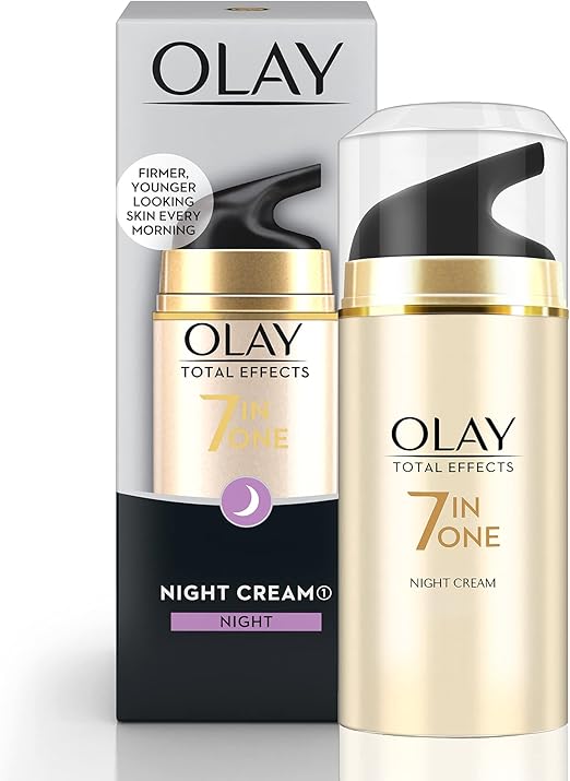 Olay Total Effect 7-In-1 Anti Ageing Night Firming Cream,20g