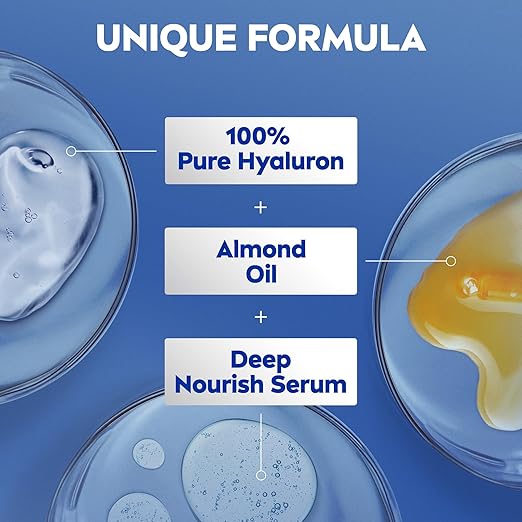 NIVEA Body Lotion for Dry to Very Dry Skin, Rich Nourishing, 5in1 Complete Care, 72H Intense Moisture, 2x400ml, Pack of 2