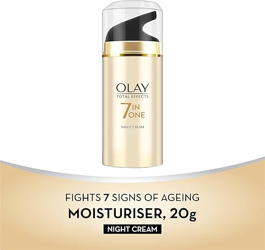 Olay Total Effect 7-In-1 Anti Ageing Night Firming Cream,20g