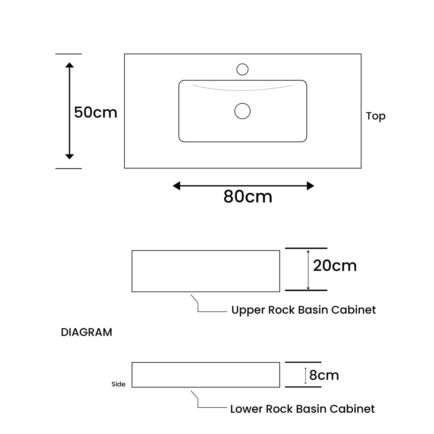 wash basin cabinet CB28 b bagno 1