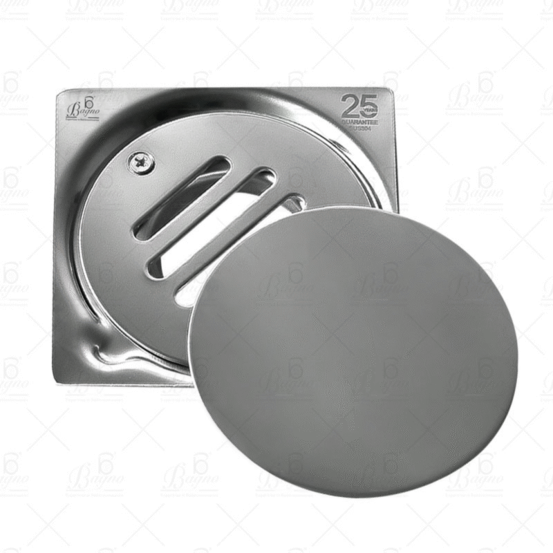 B BAGNO Premium Stainless Steel Floor Drains - FDB02 -FDB03
