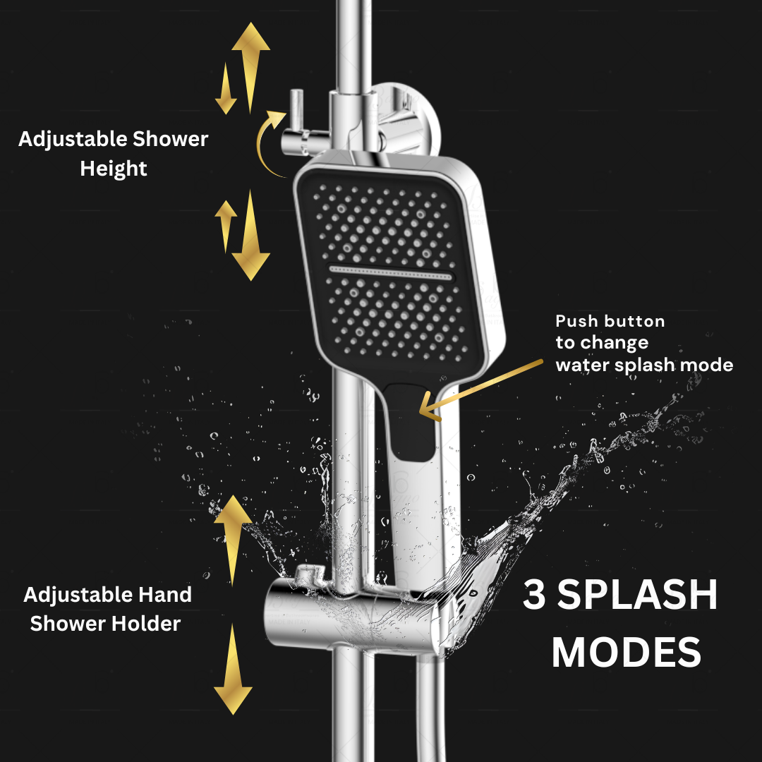 B BAGNO Shower System - Premium Series P04