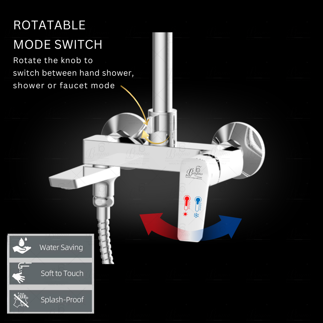 B BAGNO Shower System - Adeen Series A04