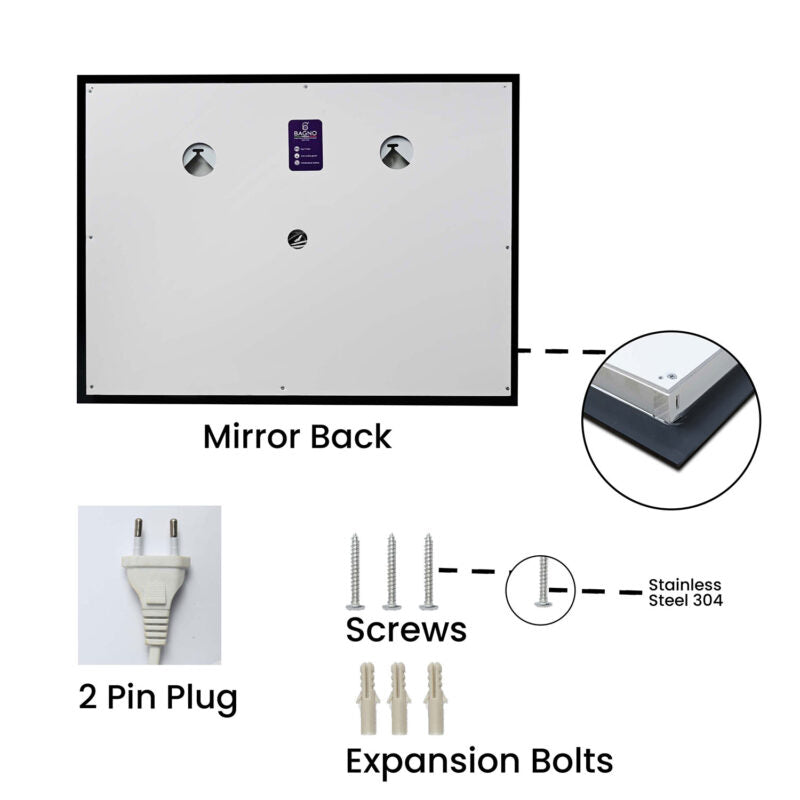 B BAGNO Multi LED Mirror - BML14
