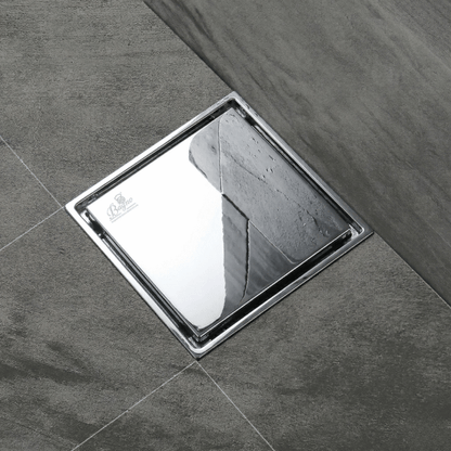 B BAGNO Stainless Steel 304 Square Clean Out - COB15 - (15x15cm)