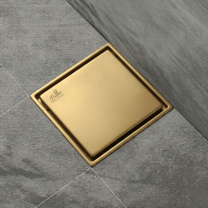 B BAGNO Stainless Steel 304 Square Clean Out - COB15 - (15x15cm)