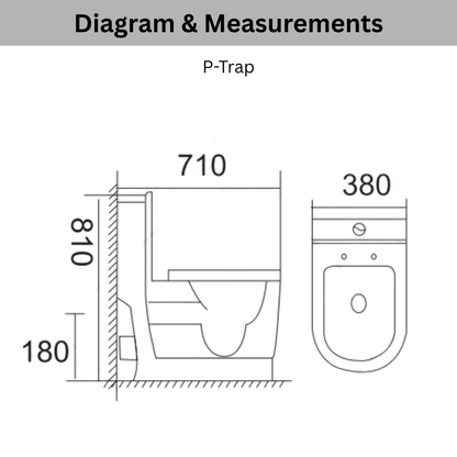 B BAGNO Water Closet - WC03