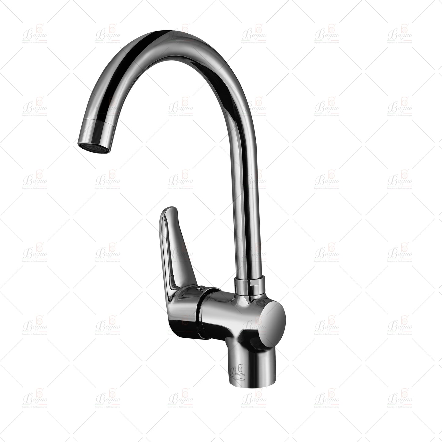 B BAGNO Kitchen Faucets B3, Full Brass Chrome Kitchen faucet, High arc single handle brass sink faucets, RV Kitchen sink faucets, Sink mixers