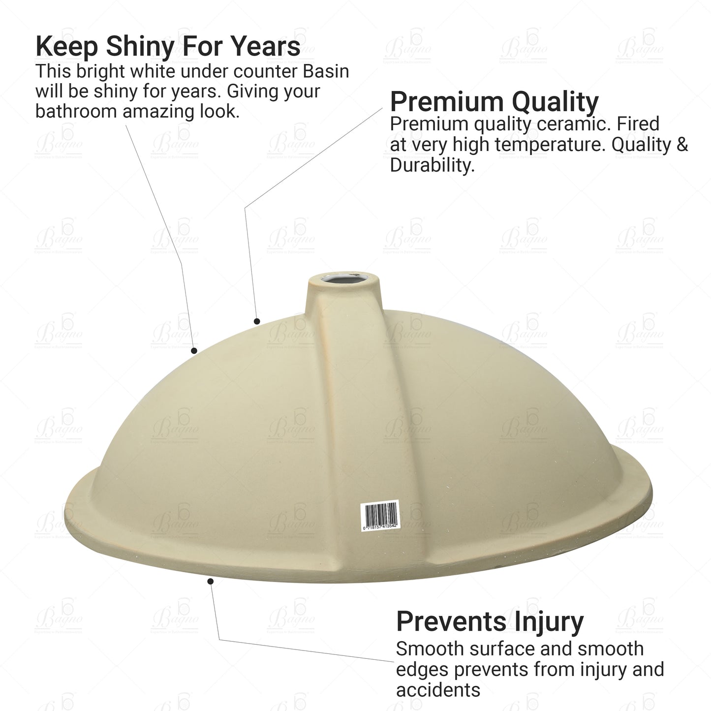 C02 Wash basin undermount