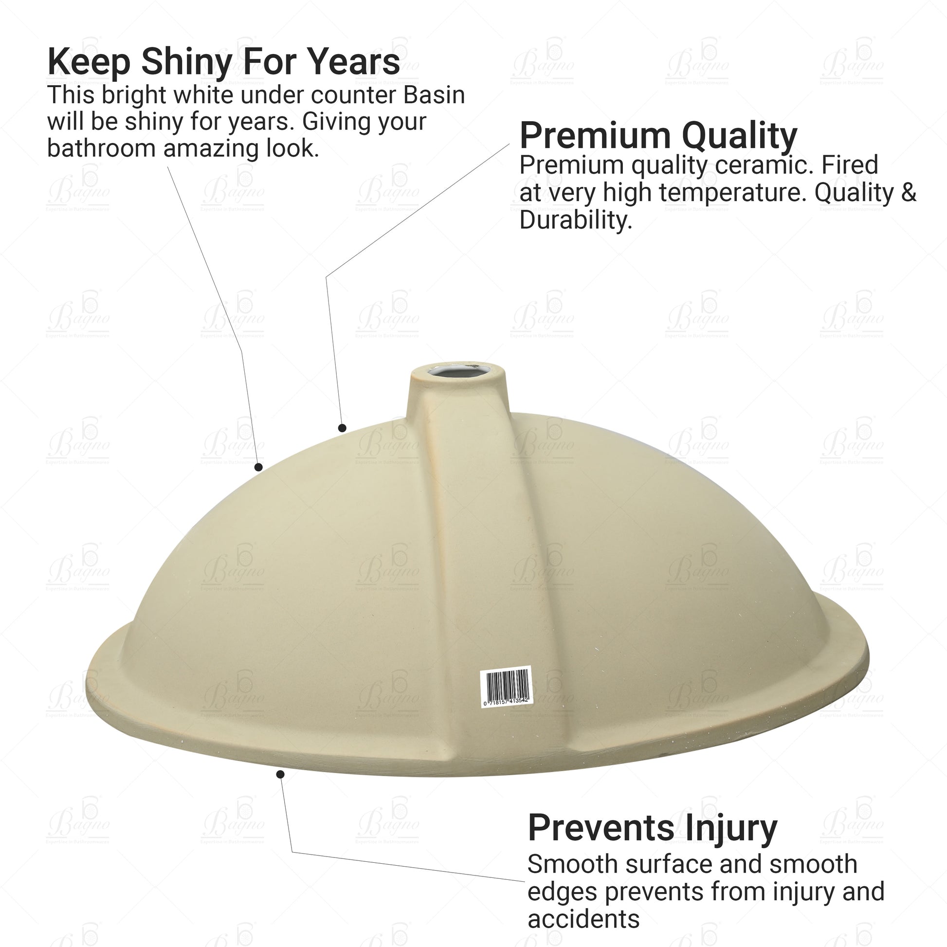 C02 Wash basin undermount