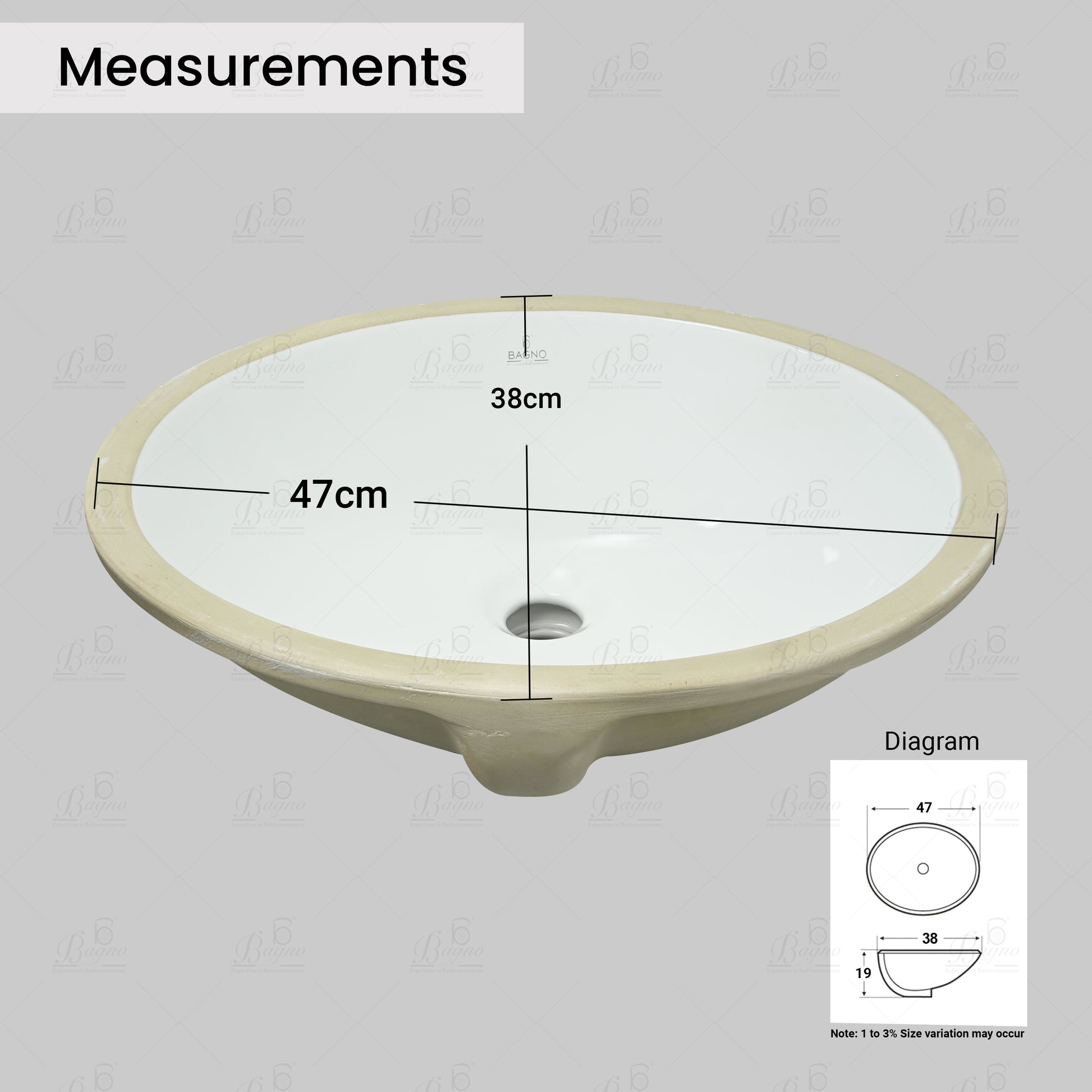 C03 wash basin undermount with overflow hole 3