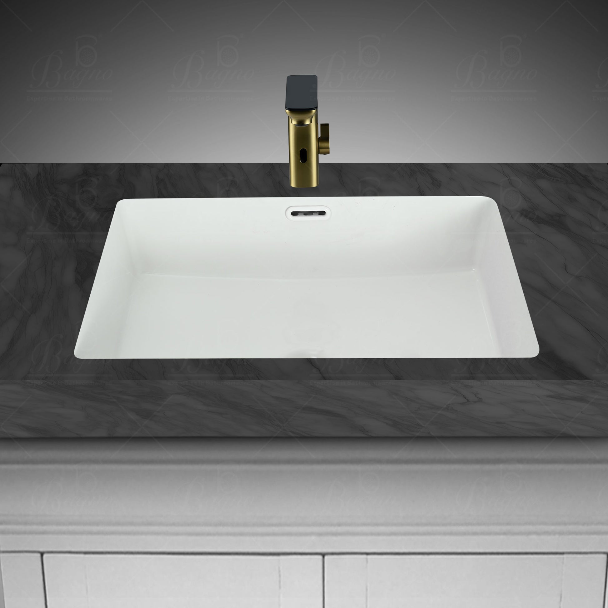 C04 wash basin undermount with overflow hole 1