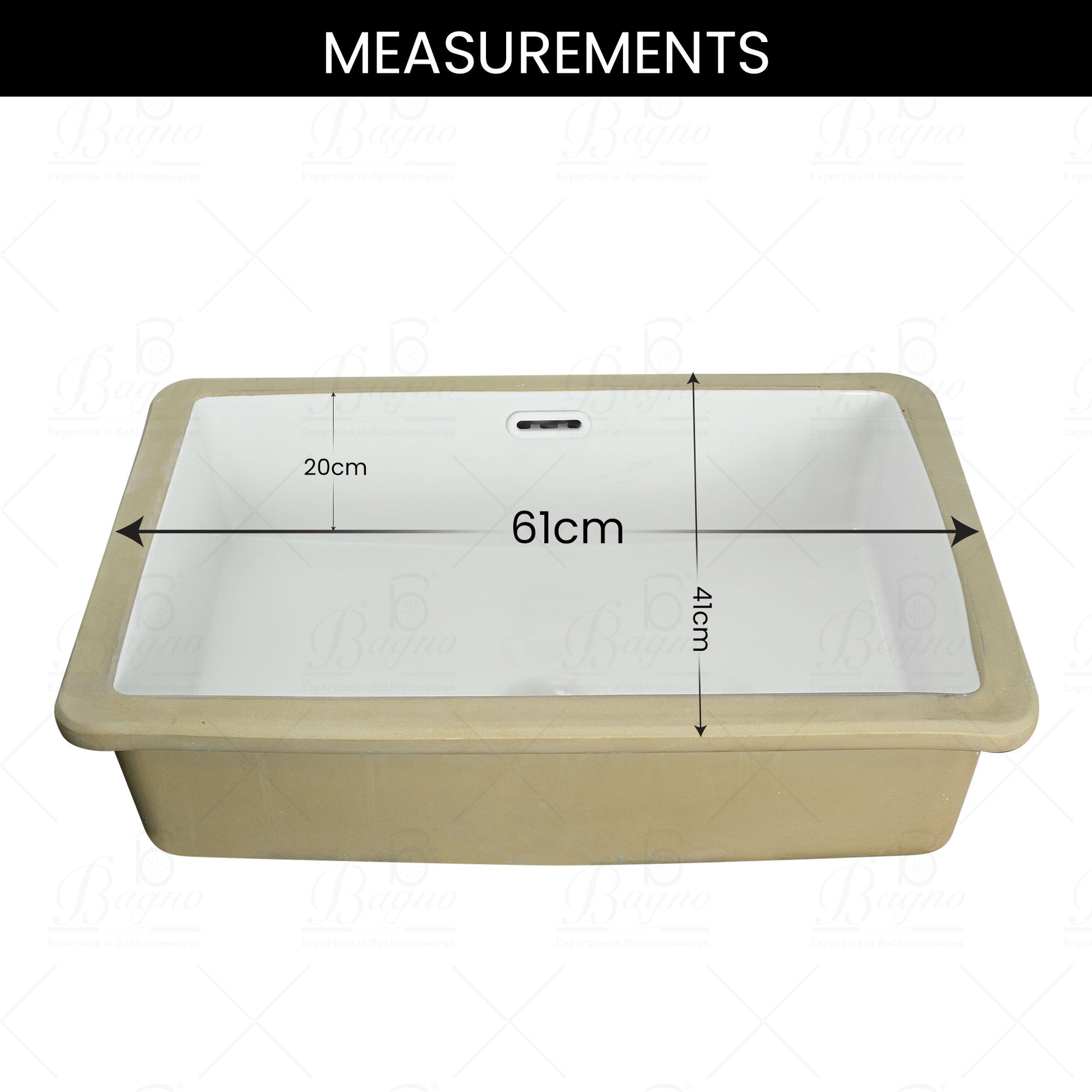 C04 wash basin undermount with overflow hole 2