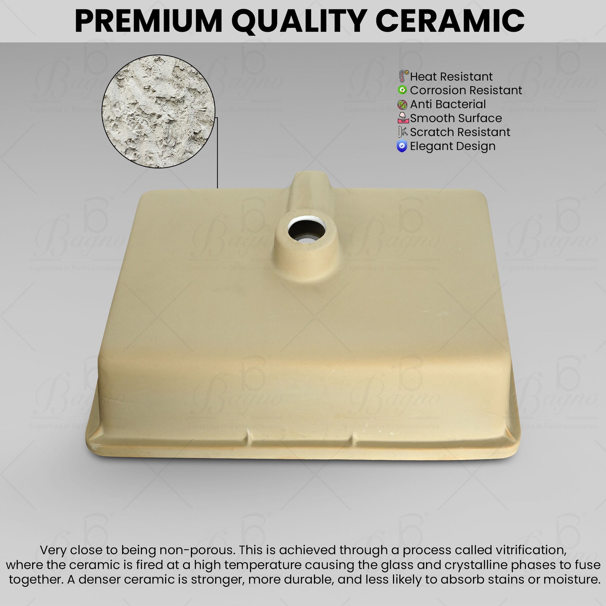 C04 wash basin undermount with overflow hole 4