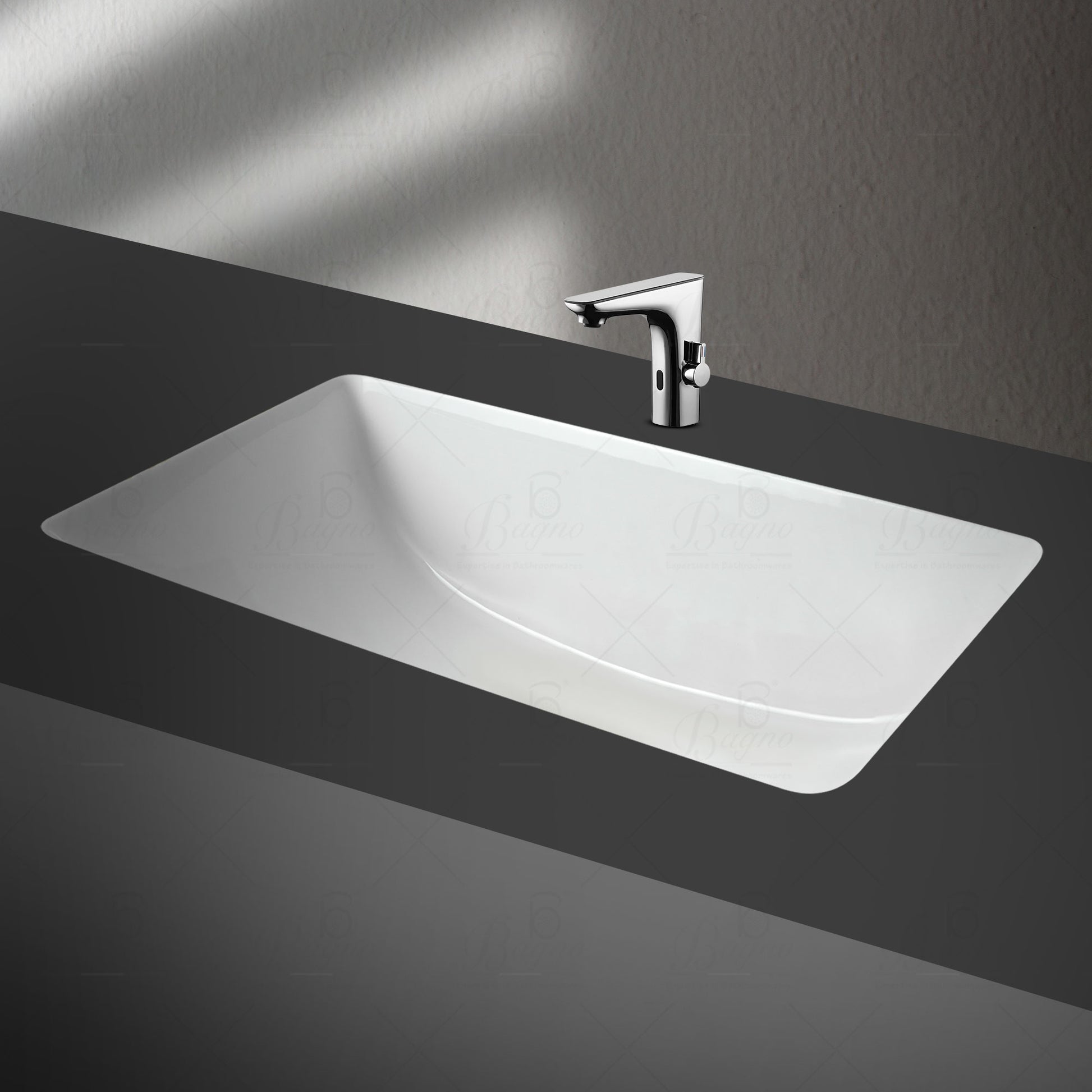 C06 Wash basin undermount post1