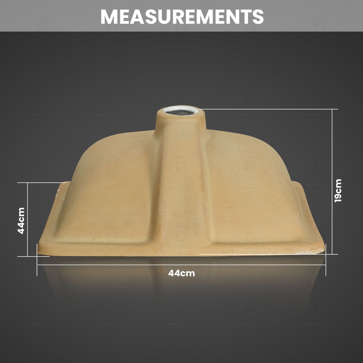 C06 Wash basin undermount post3