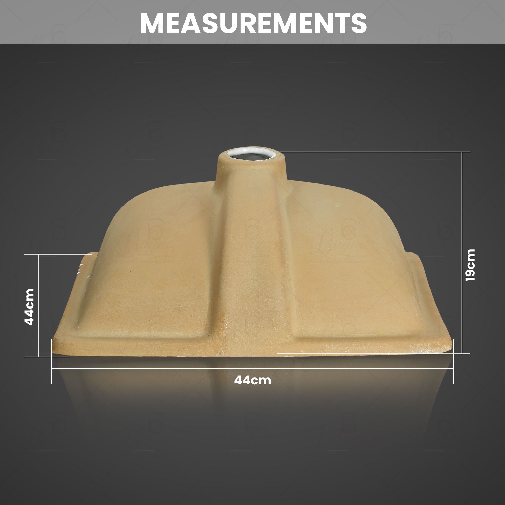 C06 Wash basin undermount post3