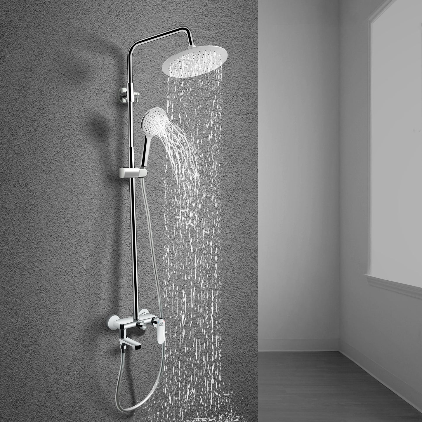 B BAGNO SHOWER SYSTEM 8703-2 PREMIUM QUALITY BRASS BODY ANTI RUST | CORROSSION