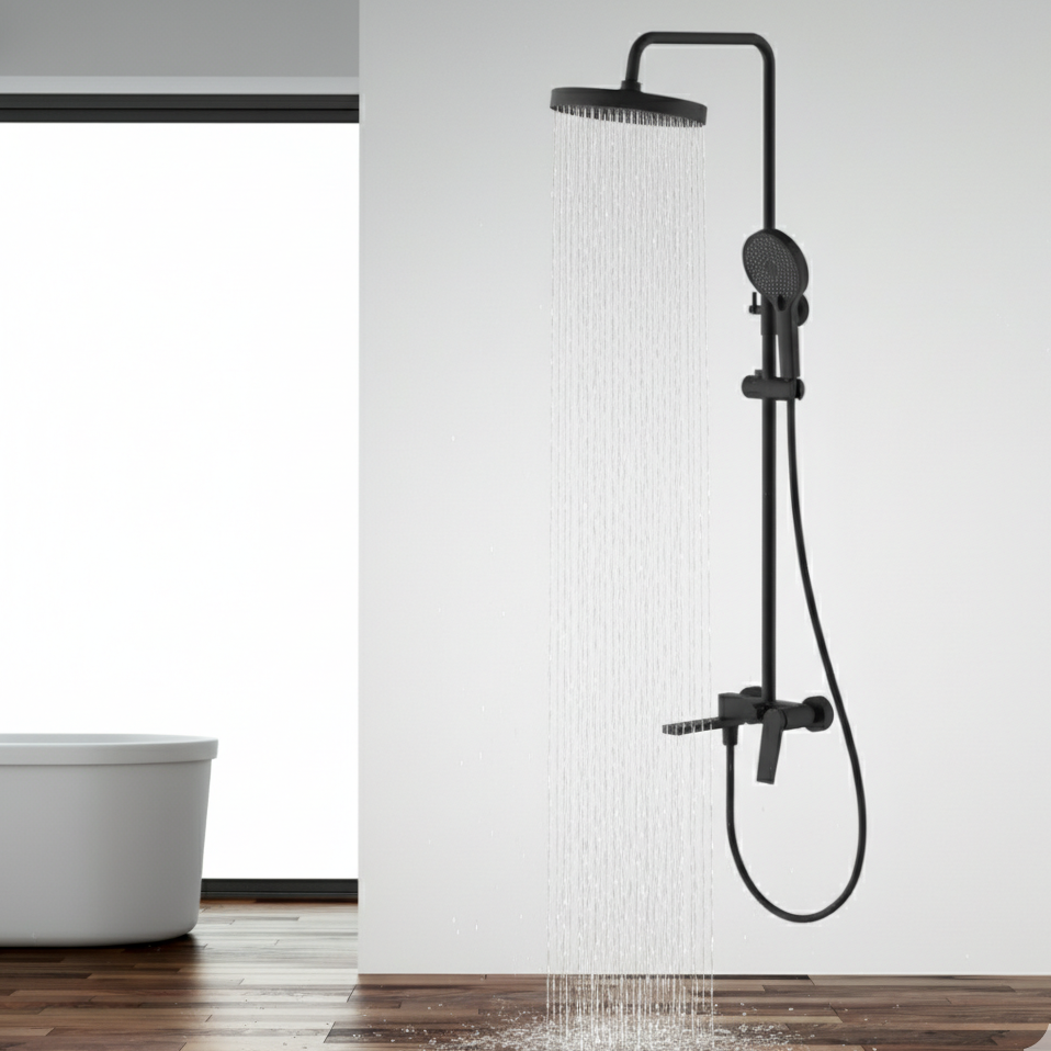 B BAGNO Shower System - Crystal Series C04