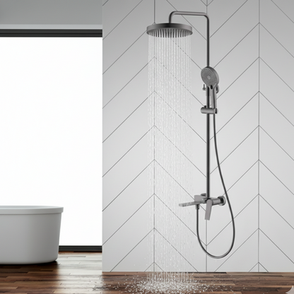 B BAGNO Shower System - Crystal Series C04