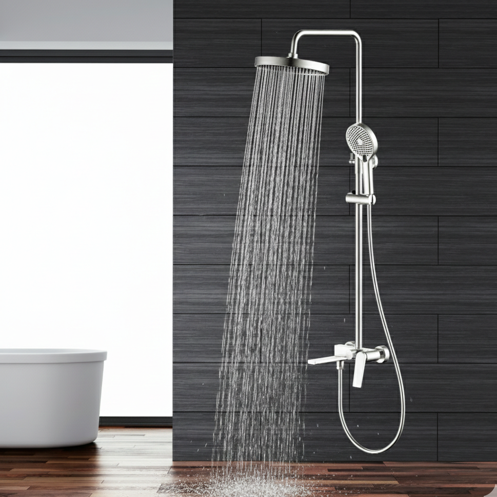 B BAGNO Shower System - Crystal Series C04