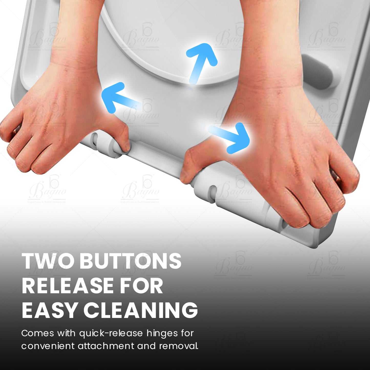 B BAGNO seat cover PP-seat01B white water closet cover, water closet seat cover