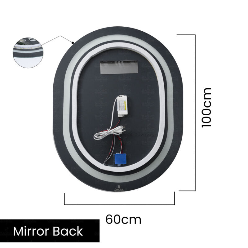 B BAGNO Multi LED Mirror - BML13