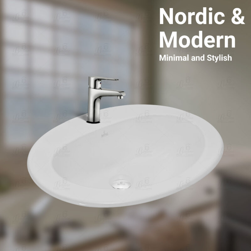 B BAGNO Over Counter Wash Basin - C01