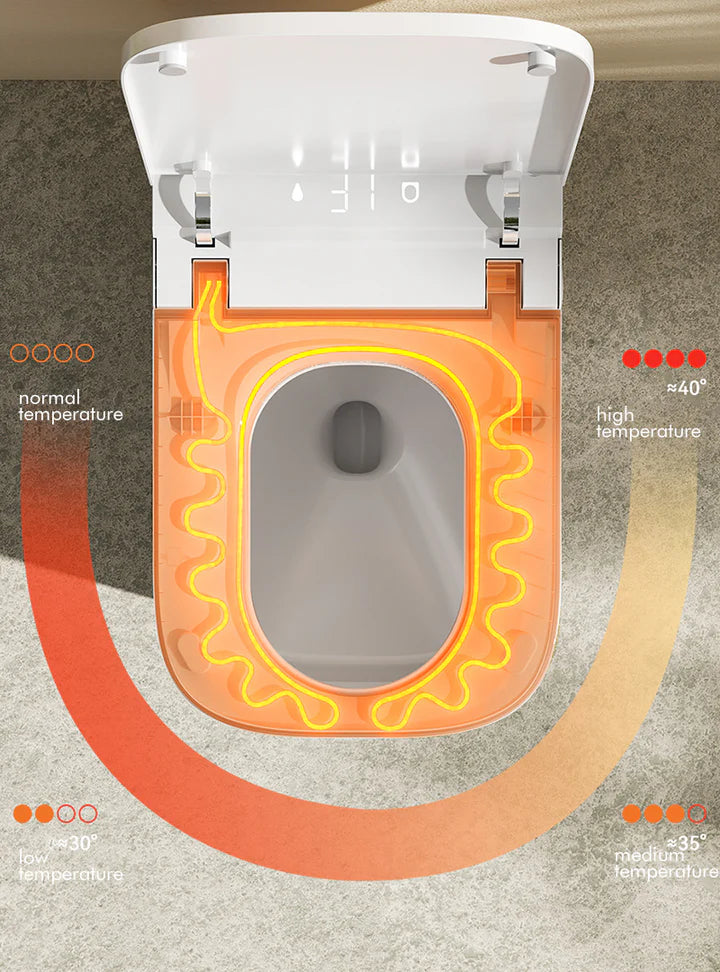 Floor-Mounted Smart Water Closet-SWC07
