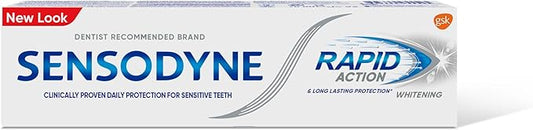 Sensodyne Rapid Action Whitening Toothpaste 75ml