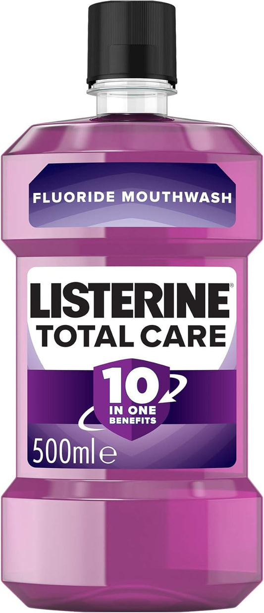 Listerine Total Care 10 in 1 Mouthwash, 500ml