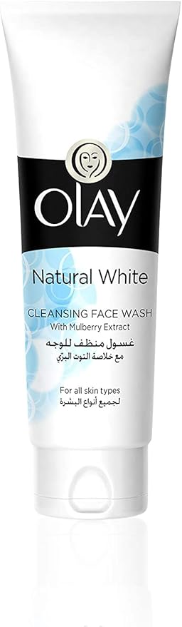 OLAY NATURAL WHITE CLEANSING FACE WASH APPLE 100 G
