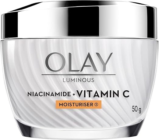 Olay Luminous Niacinamide + Vitamin C Face Cream Moisturizer 50G, 50 g (Pack of 1)