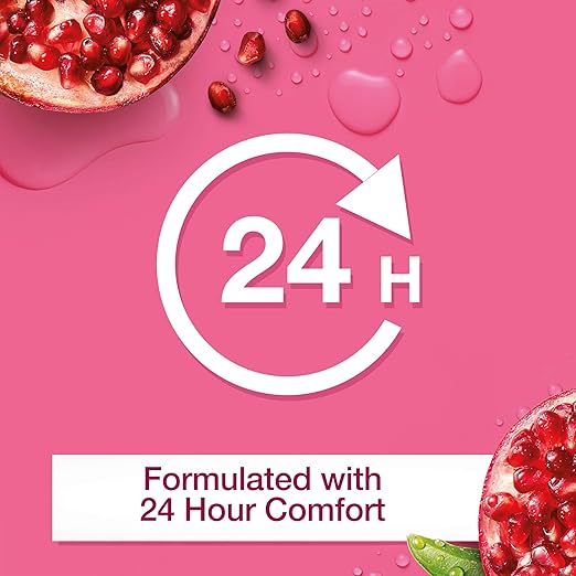 Johnson's Body Lotion - Vita-Rich, Brightening Pomegranate Flower, Enriched with pomegranate extract and shea butter, 24-hour comfort, 400ml, 1+1 FREE