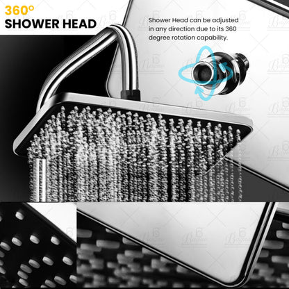 B BAGNO Shower Kit 85-7C Square