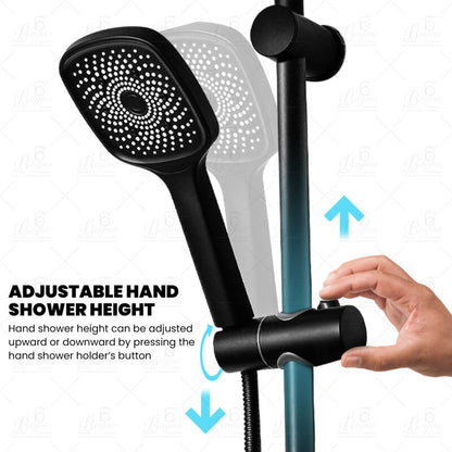 B BAGNO Shower Kit 85-7C Square