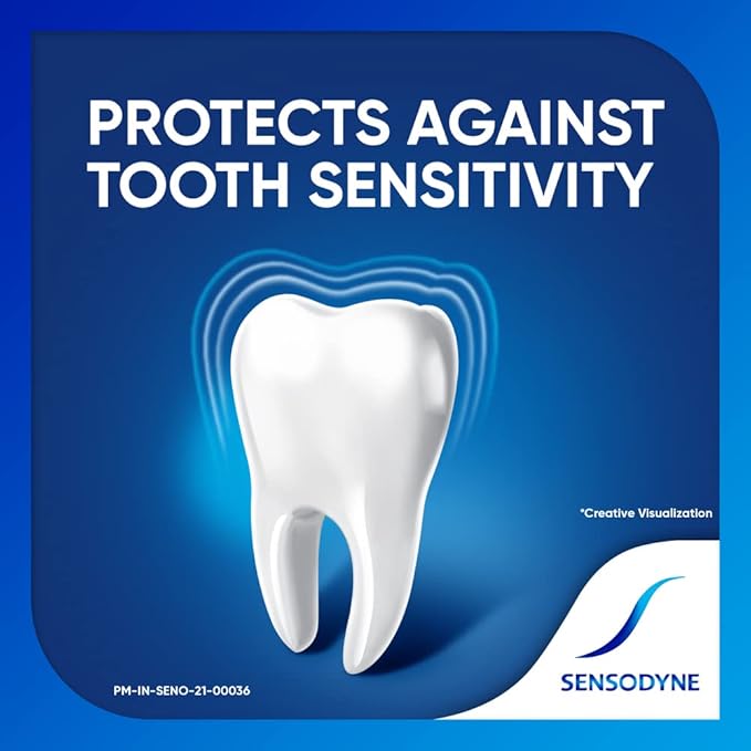Sensodyne Toothpaste Repair & Protect Combo pack, tooth paste for deep repair of sensitive teeth, 140 gm multi-pack (70 gm x 2)